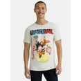 thumbnail image 1 of Dragon Ball Z Men's and Big Men's Cotton Graphic Tee with Short Sleeves, Sizes S-3XL, 1 of 5
