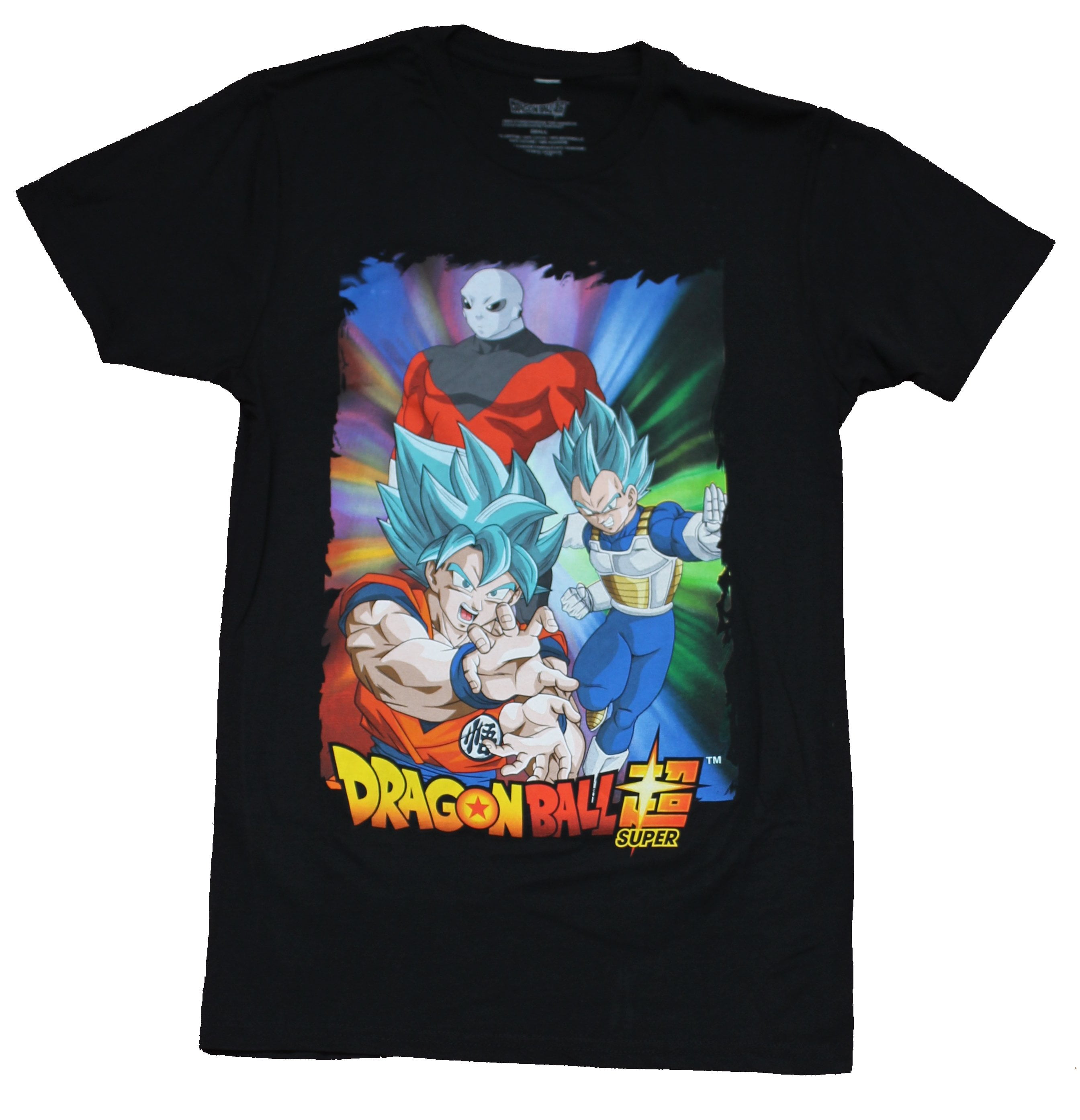 Dragon Ball Z Mens T-Shirt - Goku Vegetal & Jaren Colorful Attack ...