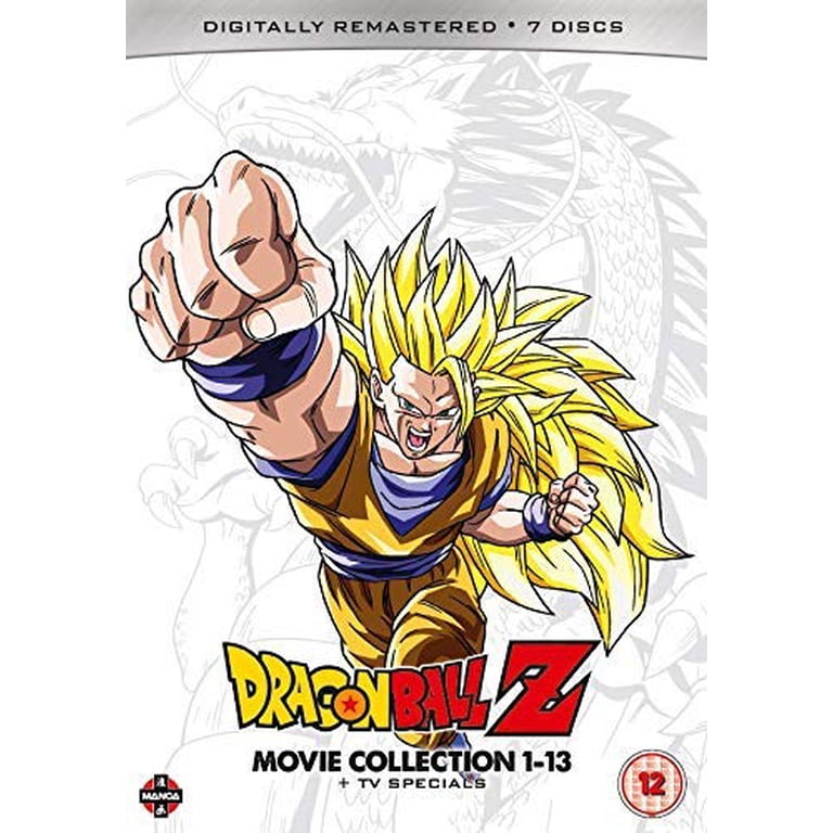 Dragon Ball Z Movie Collection, Movies 1-13 TV Specials, DVD