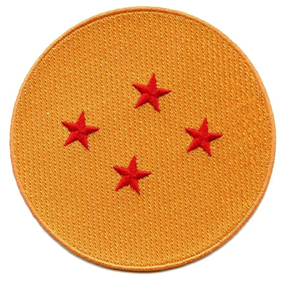 Dragon Ball Z Orange 4 Stars Anime Patch GE-44124