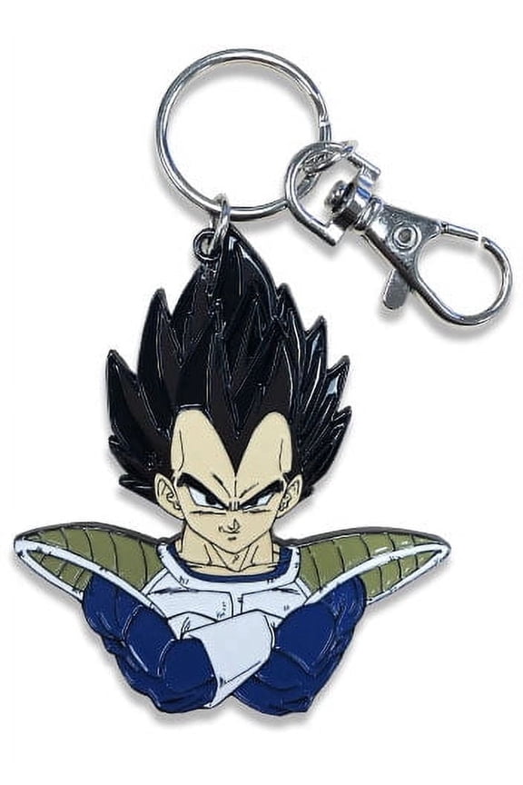 - Vegeta Torso Metal Keychain
