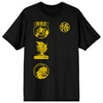thumbnail image 1 of Dragon Ball Z Saiyan Z Fighter Black T-Shirt - L, 1 of 4