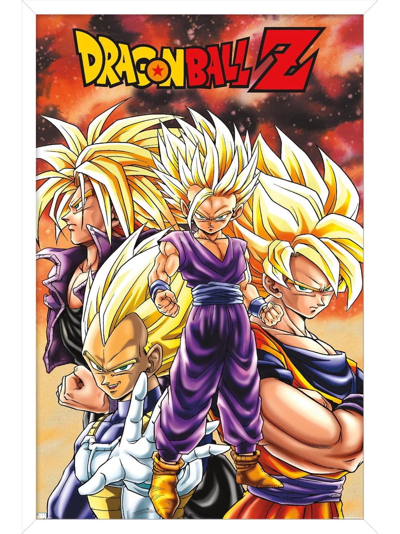 Dragon Ball Z - Saiyans Wall Poster, 14.725