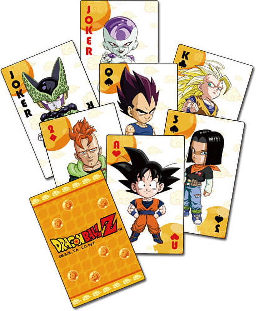 Dragon ball z deck of cards hot sale