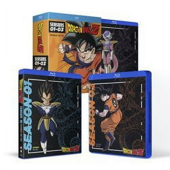 Dragon Ball Z: Seasons 1-3 Blu-ray (Walmart Exclusive) (Blu-ray CrunchyRoll)