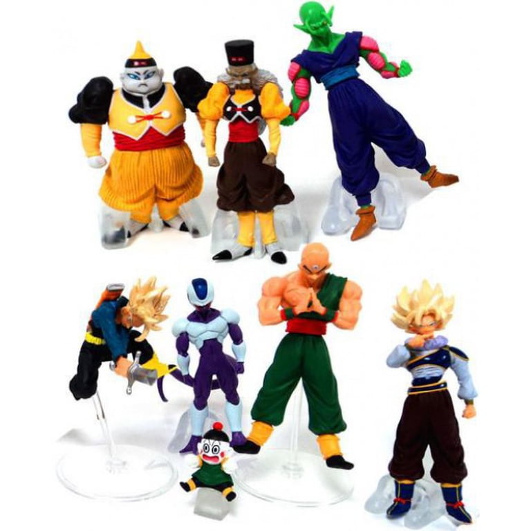 Action Dragon Ball DBZ Z - Set Of 7 Conflict Mini Detailed PVC