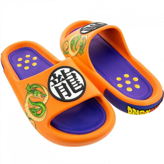 Dragon Ball Z Shenron Cloud Comfort Foam DBZ Slide Sandal-Size 9