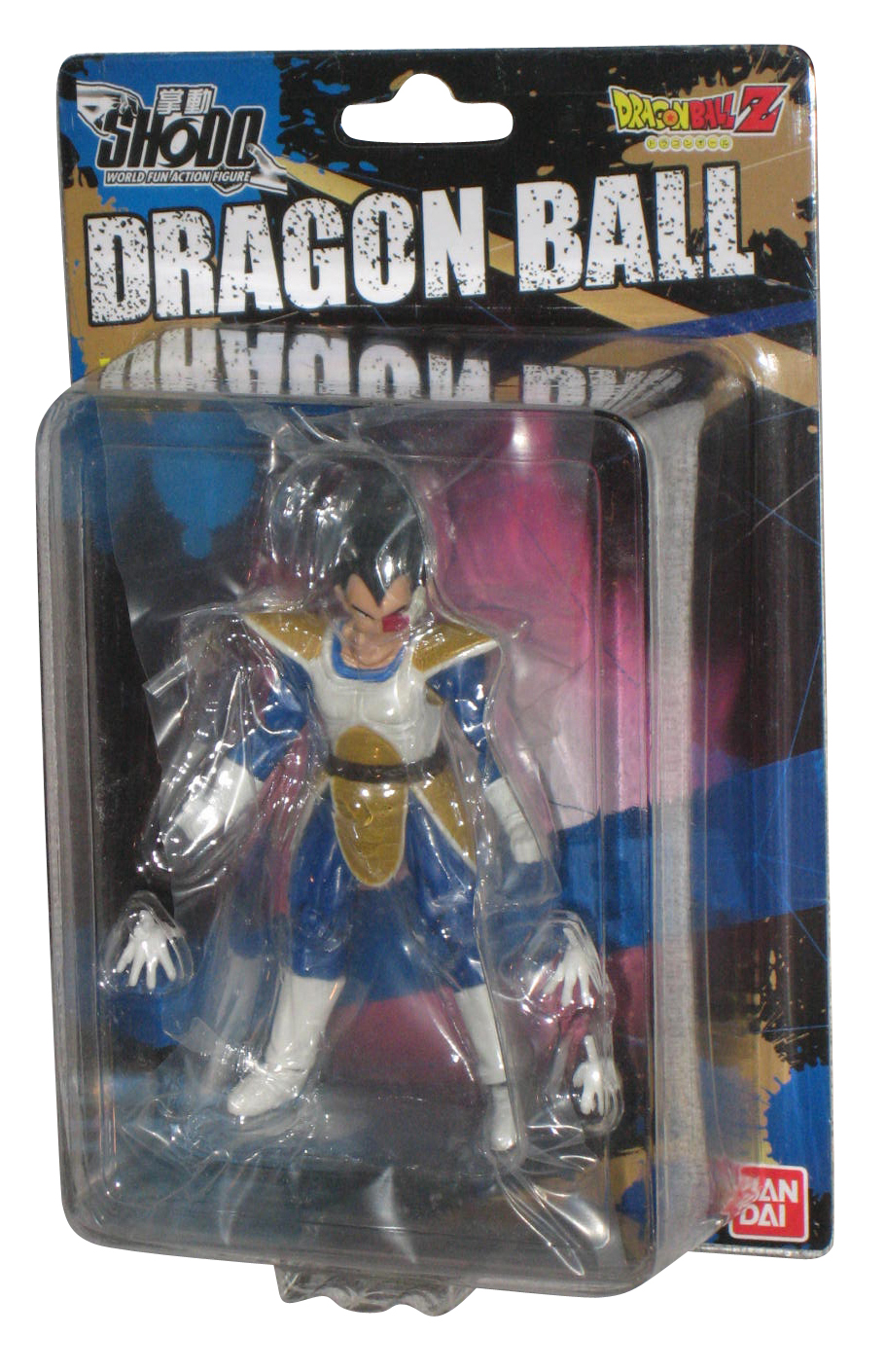 Dragon Ball Z Shodo World Fun Part 4 Vegeta (2017) Bandai 3.75 Inch