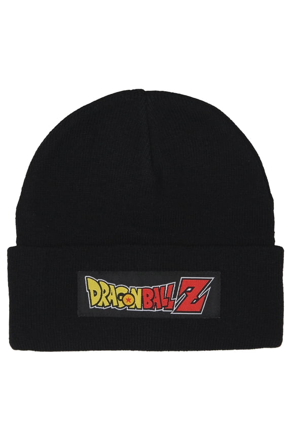 Dragon Ball Z Skull Cap Fisherman Trawler Beanie Classic Logo Patch Cuff Knit Beanie Hat