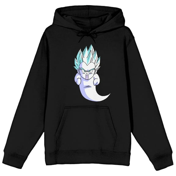 Dragon Ball Z Super Ghost Gotenks Adult Black Long Sleeve Hooded Sweatshirt - XXL