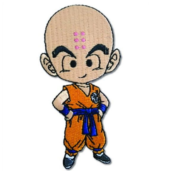 Great Eastern Entertainment Dragon Ball Super SD Krillin Embroidered Patch