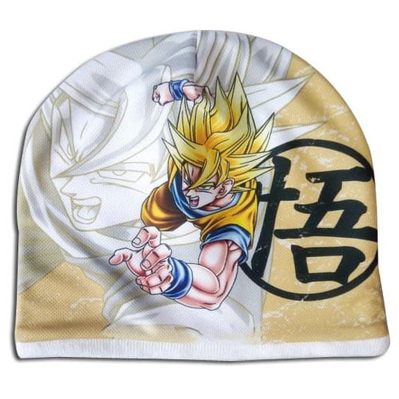 Beanie - Dragon Ball Z - Super Saiyan Goku Cap Hat Anime Licensed ge31559