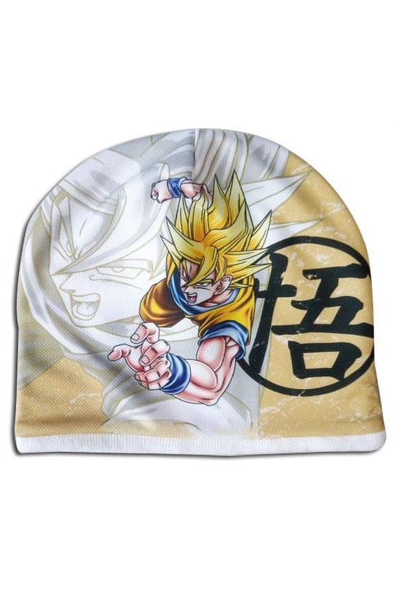 Beanie - Dragon Ball Z - Super Saiyan Goku Cap Hat Anime Licensed ge31559