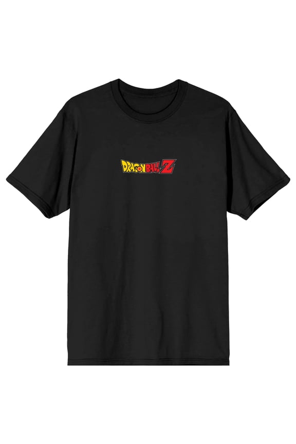 Dragon Ball Z Super Saiyan Goku Crew Neck Short Sleeve Men's Black T-shirt-5XL