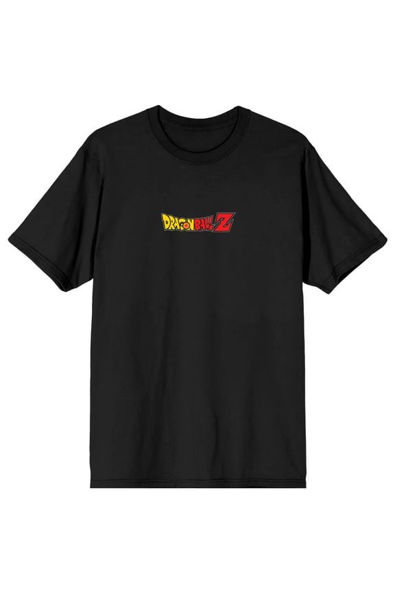 Dragon Ball Z Super Saiyan Goku Crew Neck Short Sleeve Men's Black T-shirt-XXL