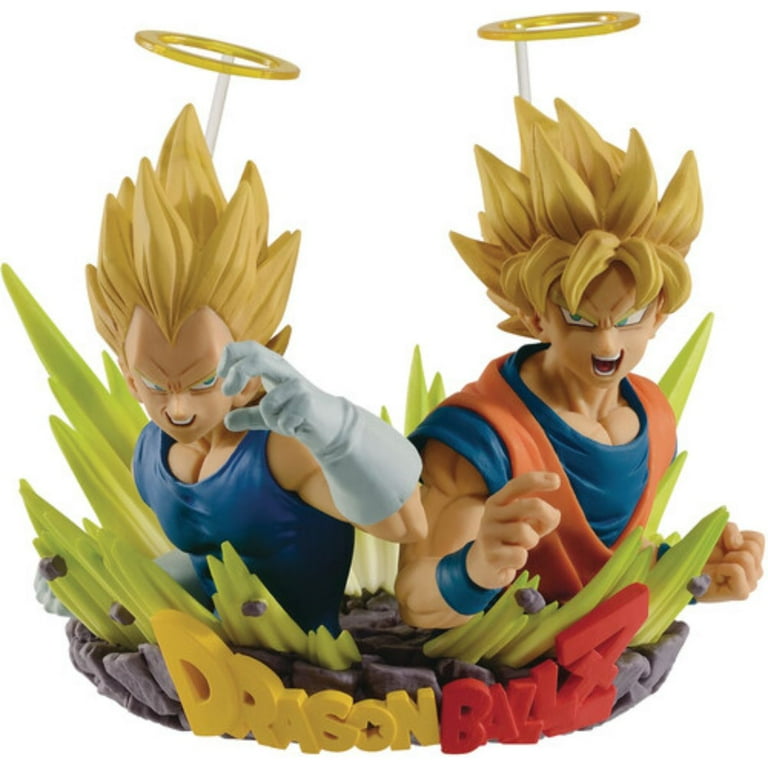Dragon Ball Z Super Saiyan Goku and Vegeta Action Figure,
