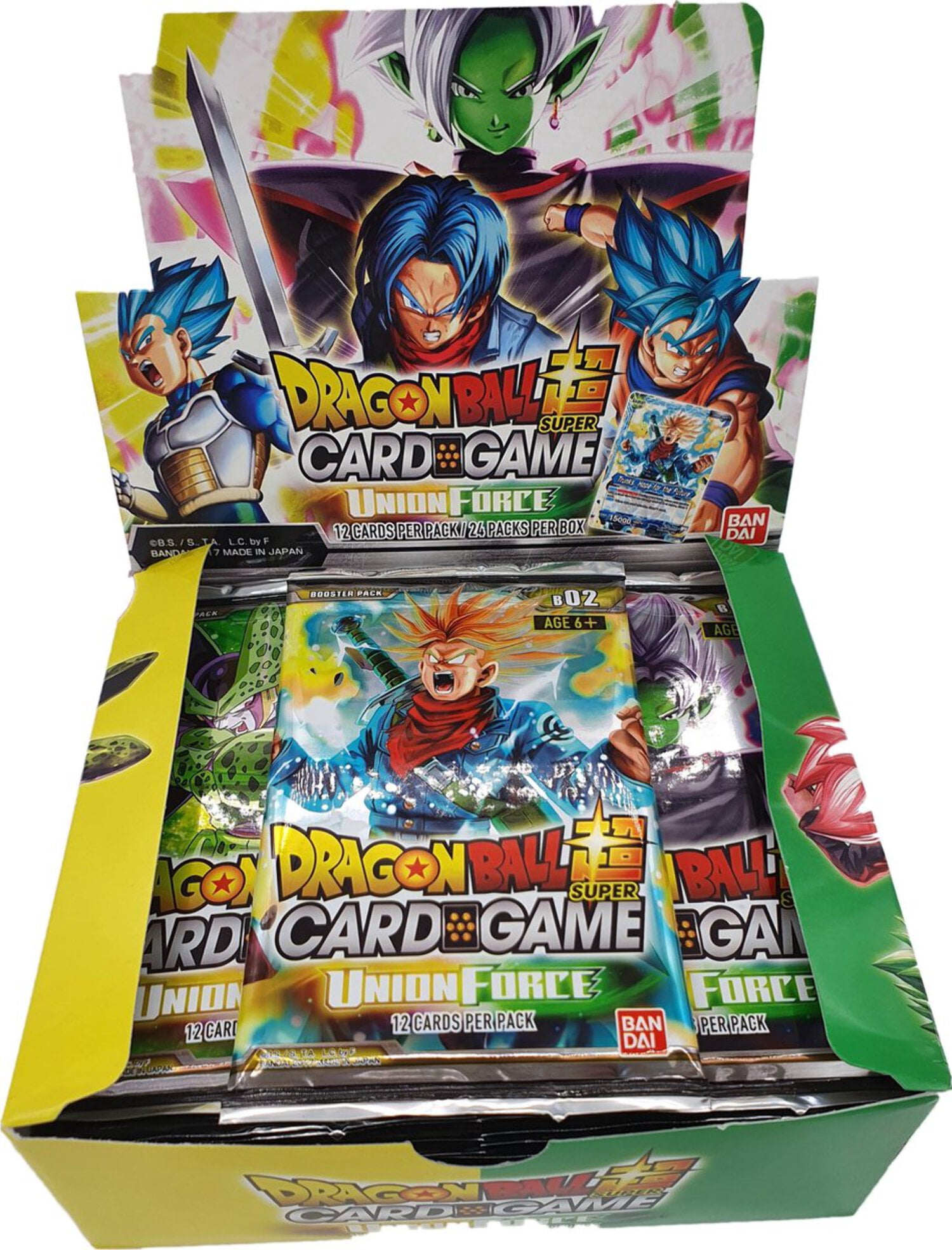 union force booster box dragon ball FB06 - Dragon Ball Super Card Game Fusion World new characters like SSGSS Son Goku Star Wars: Unlimited - Legends