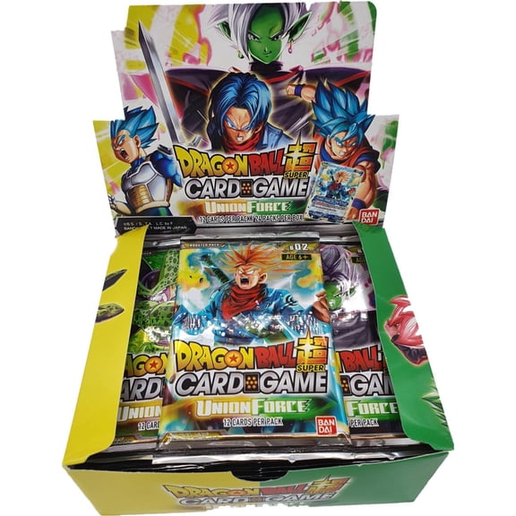 Dragon Ball Z Super Series 2 Union Force TCG Booster Box English - 24 packs