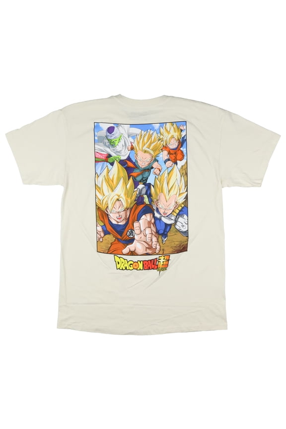Dragon Ball Z Super T-Shirt Mens' Character Collage Poster Design
