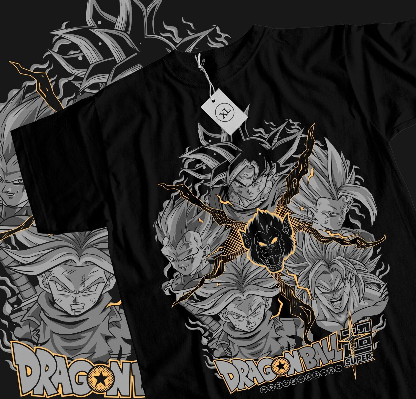 Gildan - Brandclub - Dragon Ball Z T-shirt Son Goku Vintage Gohan 
