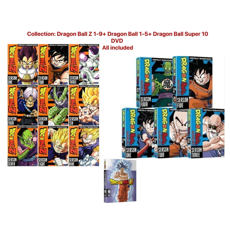 Dragon Ball Z: The Complete Uncut Series Season 1-9 (DVD