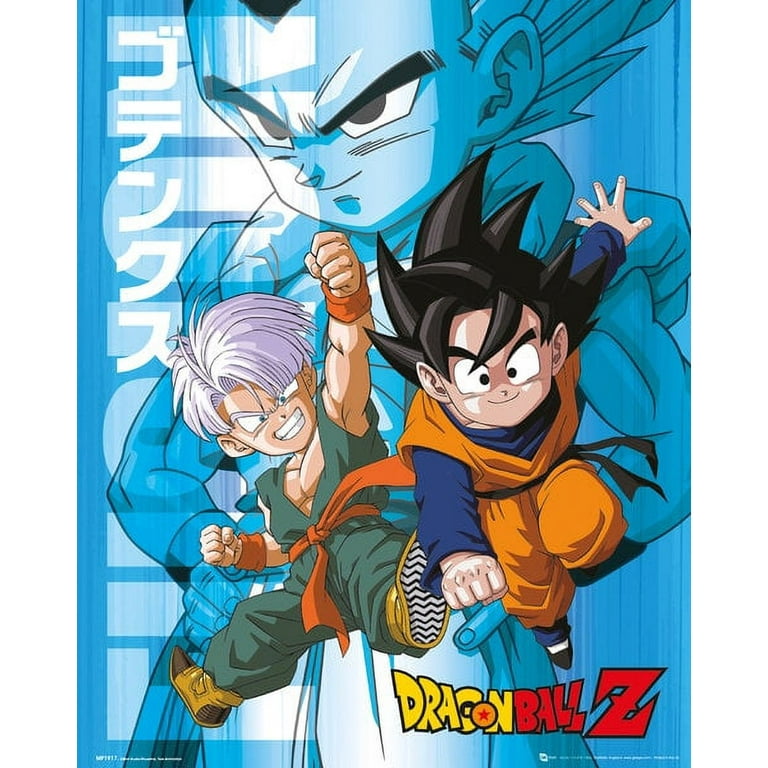 Dragon Ball Poster Buu Saga Gotenks Vegetto SSJ 12in x 18in Free Shipping