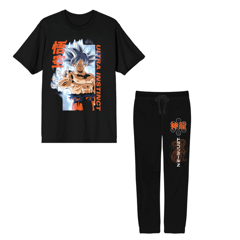 Dragon Ball Z Ultra Instinct Men's 2-Pack Sleep Set-Medium 