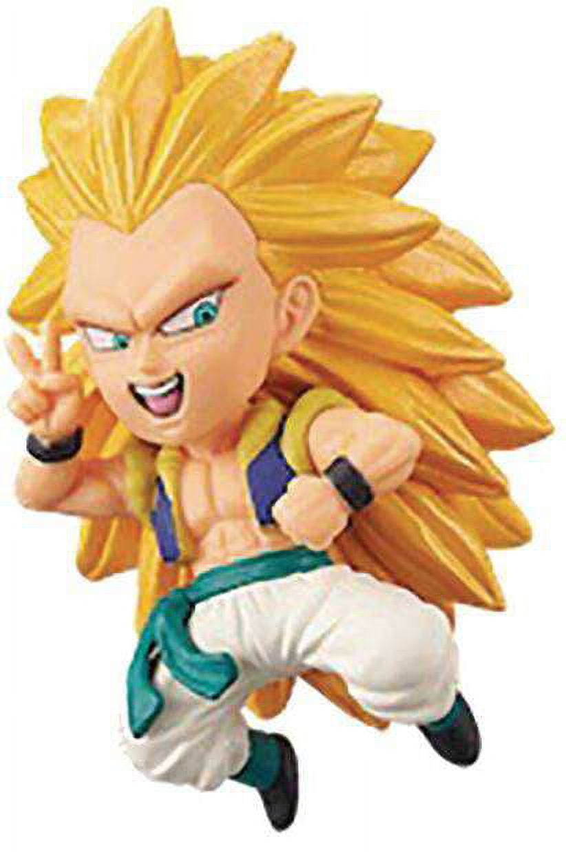 Dragon Ball Z WCF Historical Characters Vol. 3 Super Saiyan 3 (SSJ3) Goku  2.5-inch Minifigure (BanPresto) 