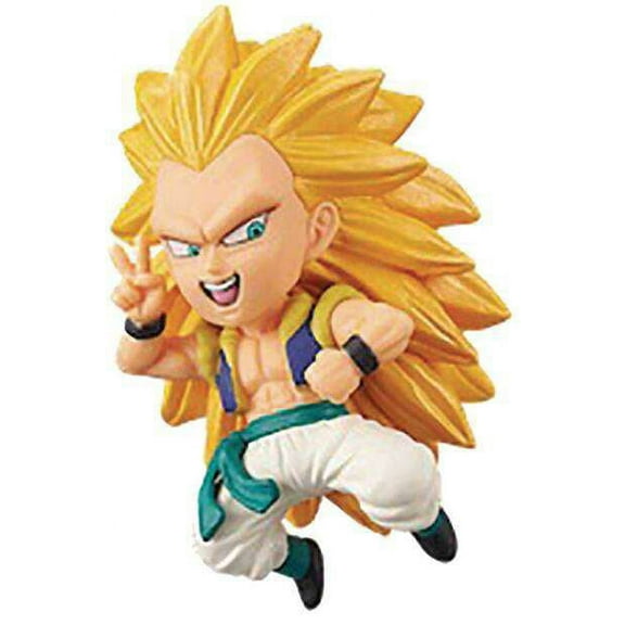Dragon Ball Z WCF Historical Characters Vol. 3 Super Saiyan 3 (SSJ3) Gotenks 2.5-inch Minifigure (BanPresto)