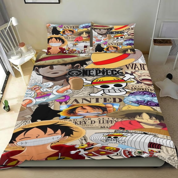 Dragon Ball Z cotton sheet set, three pieces, soft on skin, distinctive design, durable stitching, great gifts for family, friends, fans, 68x86 in (173*218 cm).