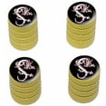 thumbnail image 1 of Dragon Black Tire Rim Wheel Aluminum Valve Stem Caps, Multiple Colors, 1 of 1