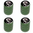thumbnail image 1 of Dragon Black Tire Rim Wheel Aluminum Valve Stem Caps, Multiple Colors, 1 of 1