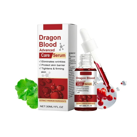 Dragon Blood Face Cream - Anti-Wrinkle & Firming Formula to Improve Skin Elasticity & Texture, Reduces Fine Lines, for All Skin Types