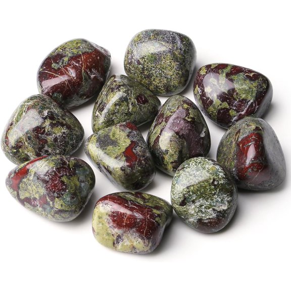 Dragon Blood Stone Crystals Bulk Natural Irregular Polished Stones Tumbled Crystals Gemstone Rocks for Beginners Gift 200g