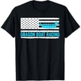 thumbnail image 1 of Dragon Boat Racing US Flag Dragon Boat T-Shirt, 1 of 4