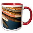 thumbnail image 1 of 3drose, Dragon Boats in Manila Bay, Manila, Philippines - As29 Ksu0046 - Keren Su, 15oz Two-tone Red Mug, 1 of 6