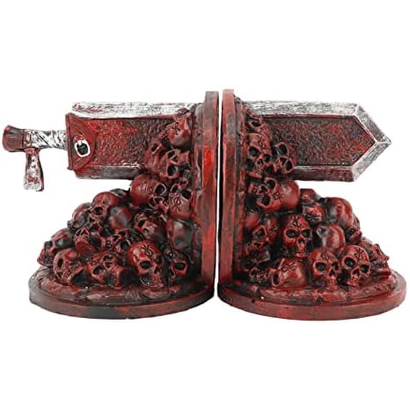 Dragon Bookends, Book Ends for Shelves, Vintage Furious Dragon Slayer Bookends Dragon Decorative Bookend Book Shelves Berserk Bookends Book Stopper for Books/DVDs$$Home Decor, Kitchen, & Other