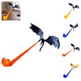thumbnail image 1 of Dragon Bookshelf Nook Light, 3D Printed Fire-Breathing Fantasy Shelf Decor | Flying Dragon Design | Large & Small Options | Book Lover Gift | Halloween Shelf Display, 1 of 6