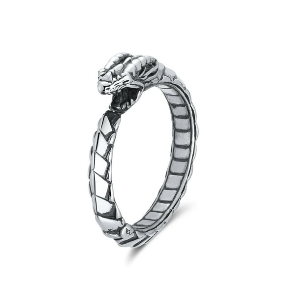 Dragon Bracelet for Women or Men Stainless Steel Punk Gothic Bangle Ginger Lyne Collection