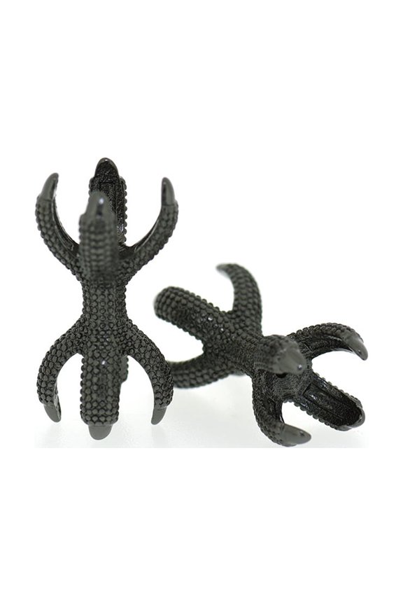 Dragon Claw Link Charm,Brass Eagle Claw Connector,Bracelet Spacer Bead for Jewelry Findings 23x13mm 10Pcs