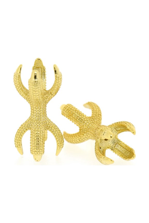 Dragon Claw Link Charm,Brass Eagle Claw Connector,Bracelet Spacer Bead for Jewelry Findings 23x13mm 10Pcs