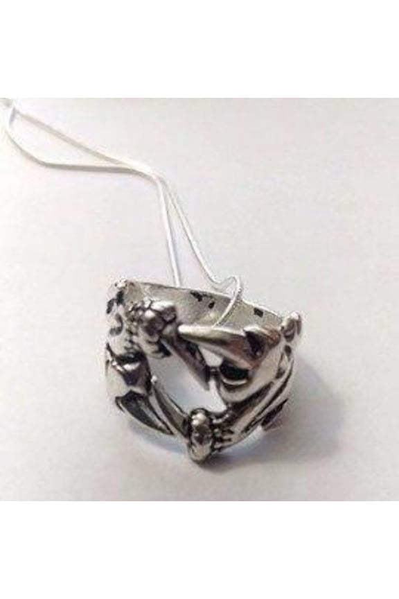 Dragon Claw Ring on Necklace