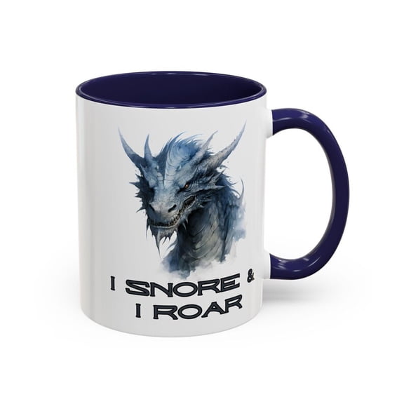 Dragon Coffee Mug I Snore I Roar Perfect for F11antaS1overs, Gif for M1en, Dragon Lover Gift, Fun Kitchen DE1cor, Dad Mug, Dad Gift