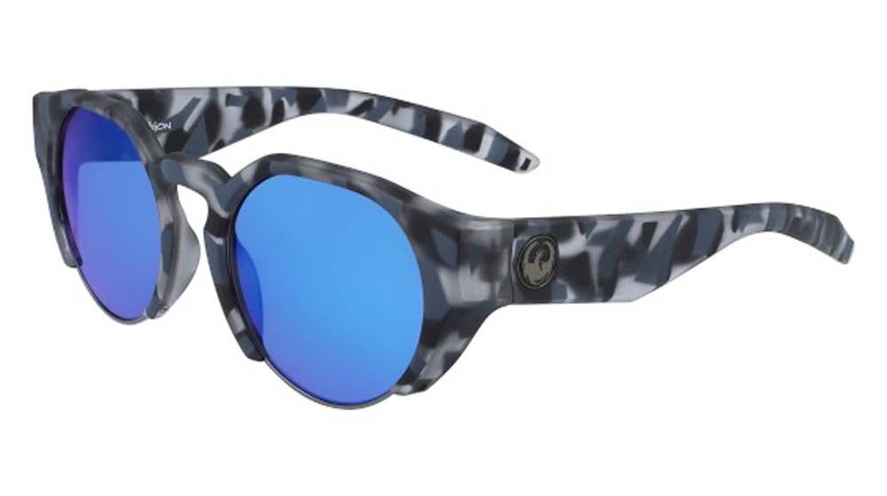Dragon alliance compass ion matte Tortoise Shell Sunglasses unisex Dragon Compass Sunglasses Matte Mid Tortoise Blue Ion | eBay main image 3