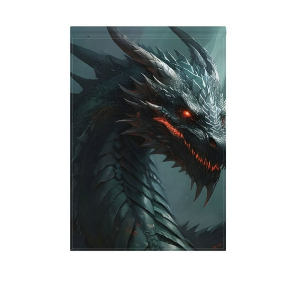 Dragon Cool Garden Flag House Banner 28" x 40" Double Sided Outdoor Yard Decoration