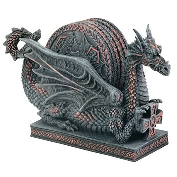 Dragon Cup/Plate Coasters Collectible Home Decoration