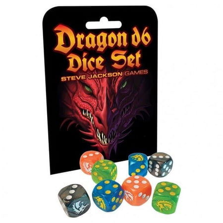 Dragon D6 Dice Set Sjg 5957Sjg