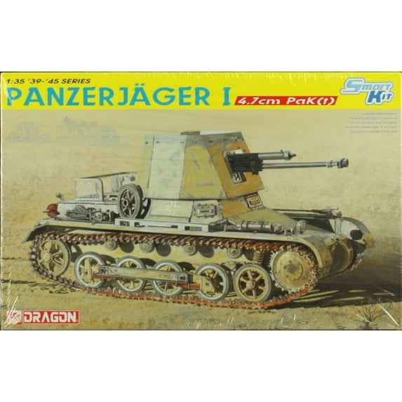 Dragon DML 1:35 Panzerjager I 4.7CM PaK(t) Plastic Model Kit #6230