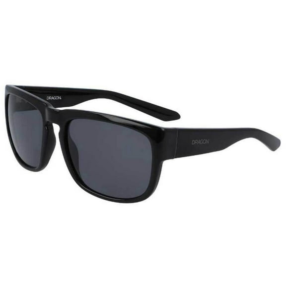 Dragon DRAGON DR RUNE 1 Unisex Black Plastic Frame Sunglasses