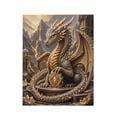 thumbnail image 1 of Dragon Diamond Art Kit with 8 in Large Diamond Painting, Featuring Intricate Fantasy Creature Design and Premium Rhinestone Gems, 1 of 4